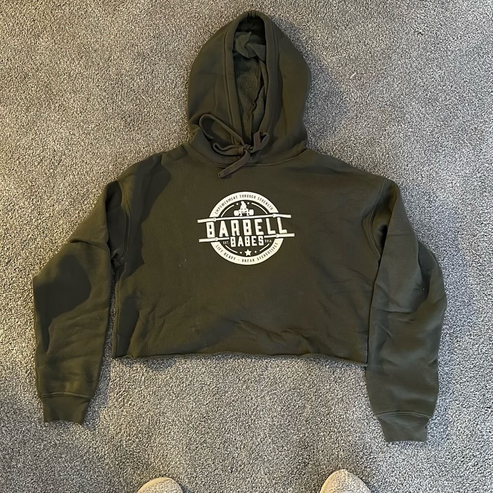 Cropped hoodie